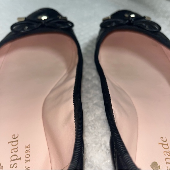Kate Spade Black Quilted Ballet Flats - Picture 6 of 11